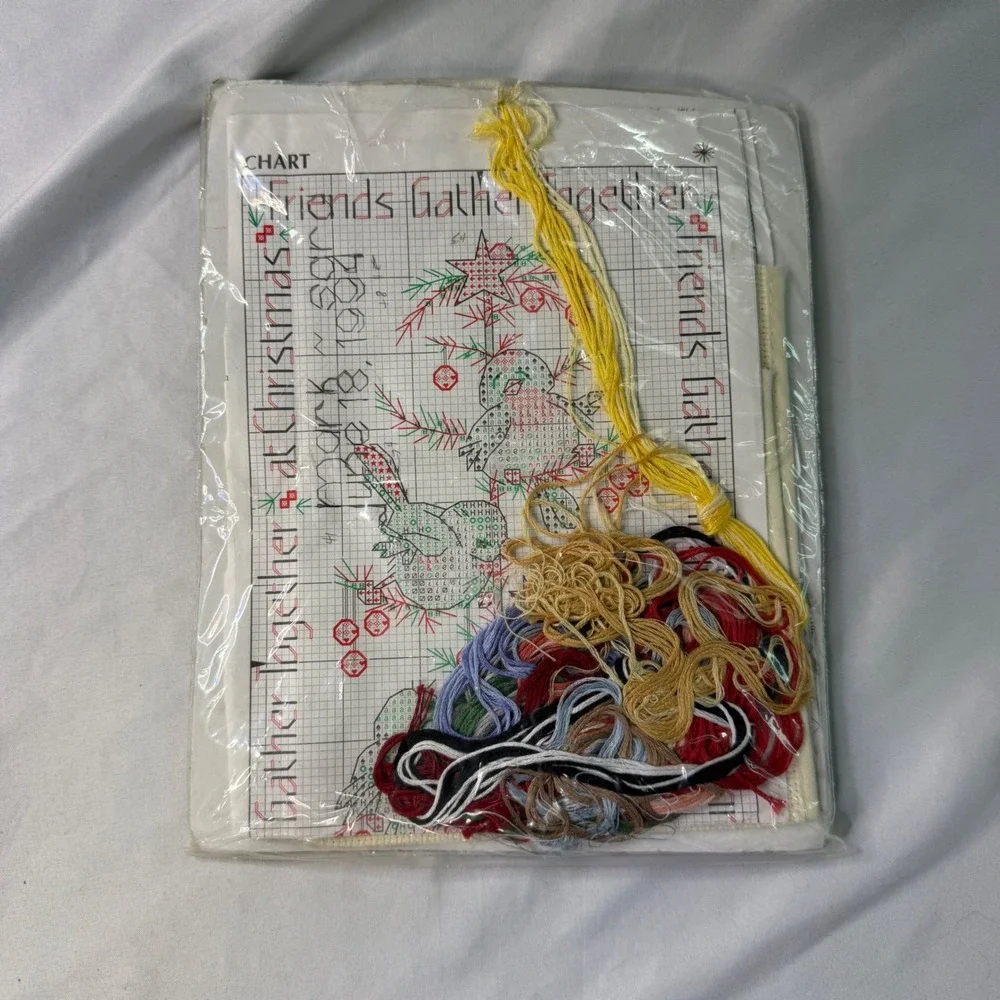 Dimensions Friends Gather Banner Counted Cross‎ Stitch Kit 8724 Birds Christmas